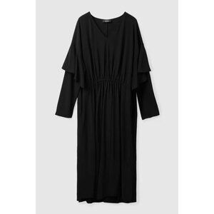 COS Ruffled Midi Dress Size XS/S NWT